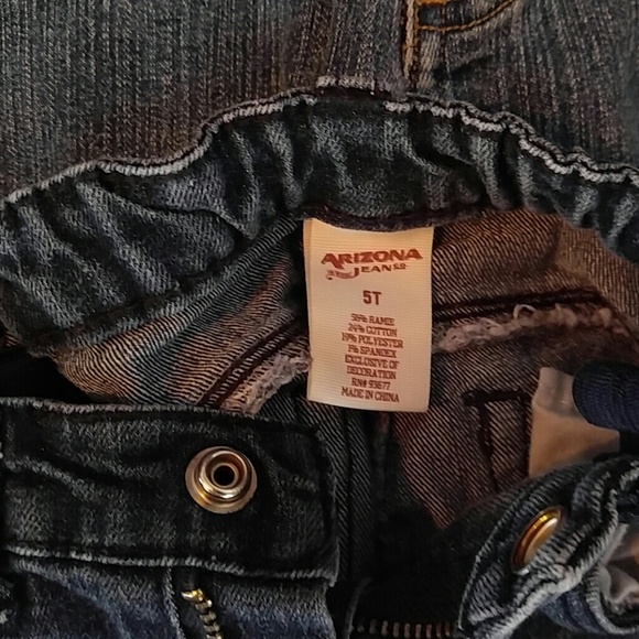 Set of 2 Girls Decorative Jeans - Picture 4 of 6